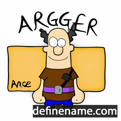 Arngeir cartoon