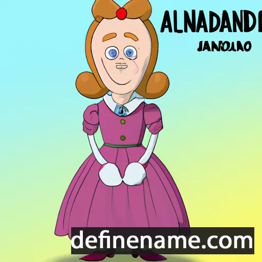 Arnoldina cartoon