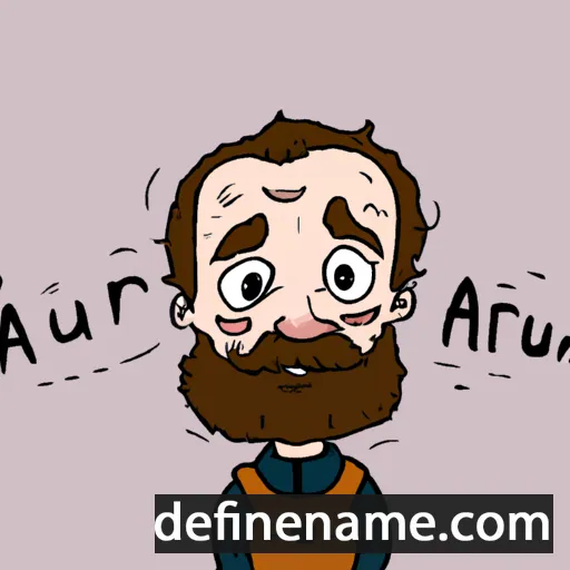 cartoon of the name Arnúlfr