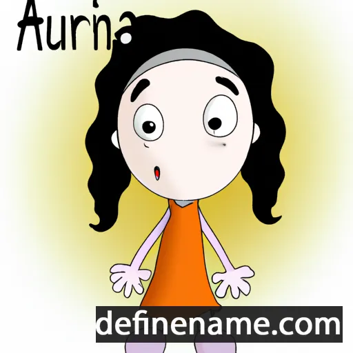 cartoon of the name Arnulfa