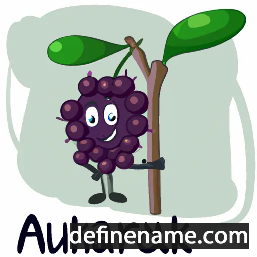 Aronia cartoon