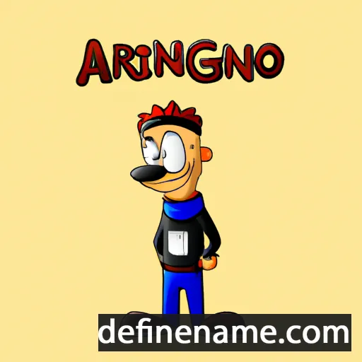 cartoon of the name Arrighino