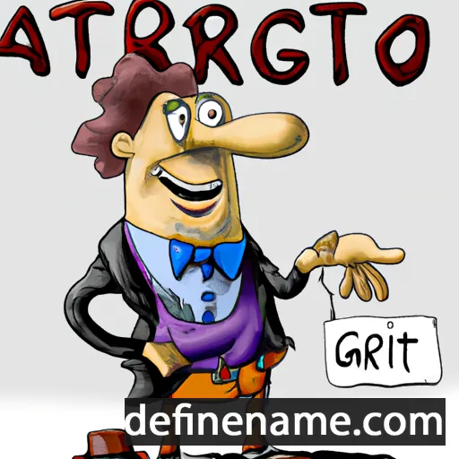 cartoon of the name Arrigotto