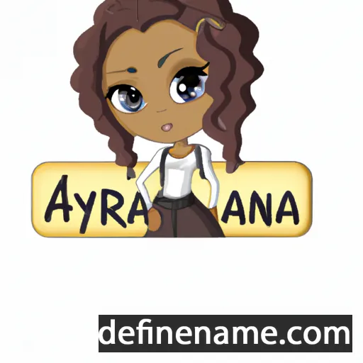 Arryanna cartoon