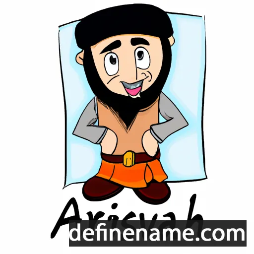 cartoon of the name Arshavir