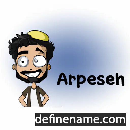 Arshpreet cartoon