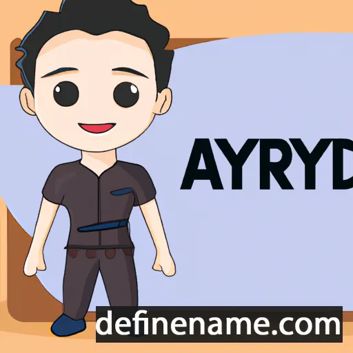 cartoon of the name Arsyad