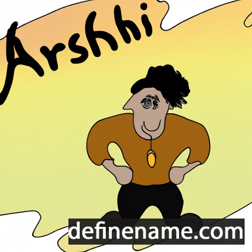 cartoon of the name Artashir