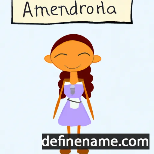 cartoon of the name Artemidora