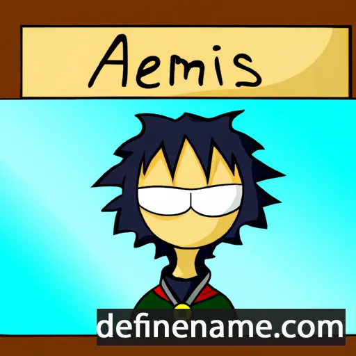 cartoon of the name Artemisz