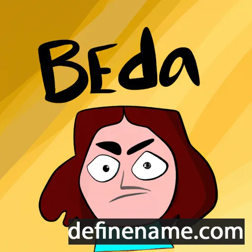 cartoon of the name Bleda