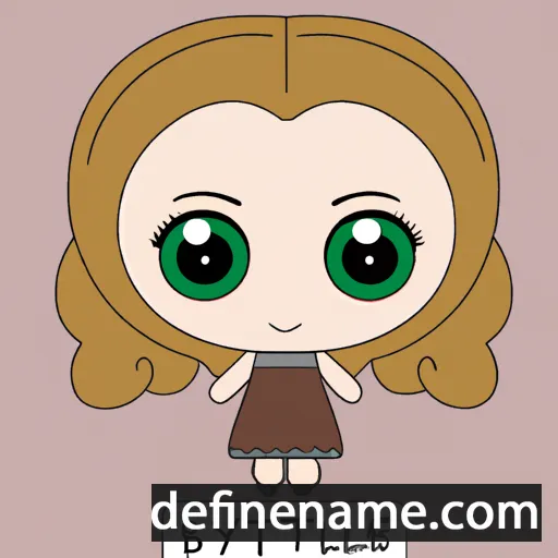 cartoon of the name Blythe