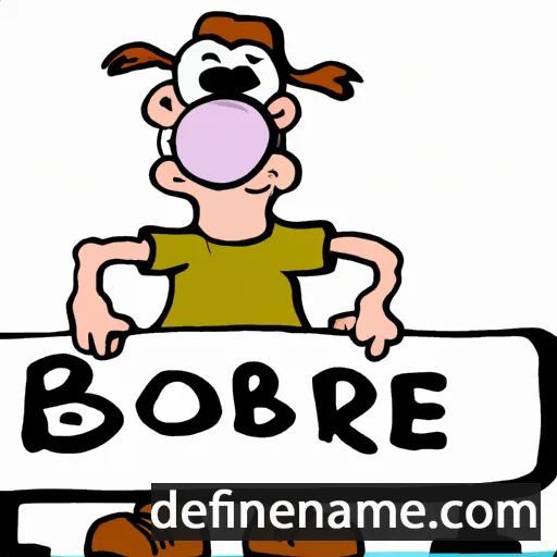 Börje cartoon