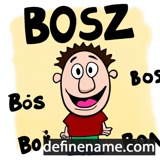 Bözsi cartoon