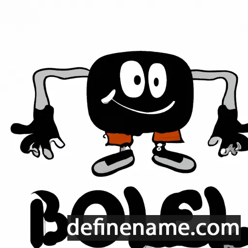 cartoon of the name Boel