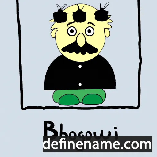 Bogusław cartoon