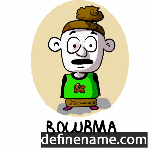 cartoon of the name Bohumír