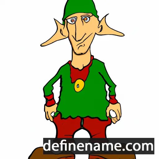 cartoon of the name Bohumil