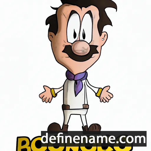 cartoon of the name Bonaccorso