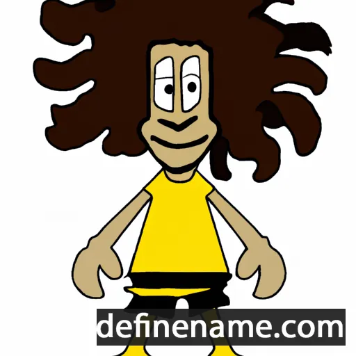 cartoon of the name Bonolo