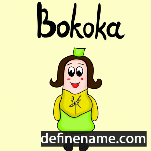 Boróka cartoon