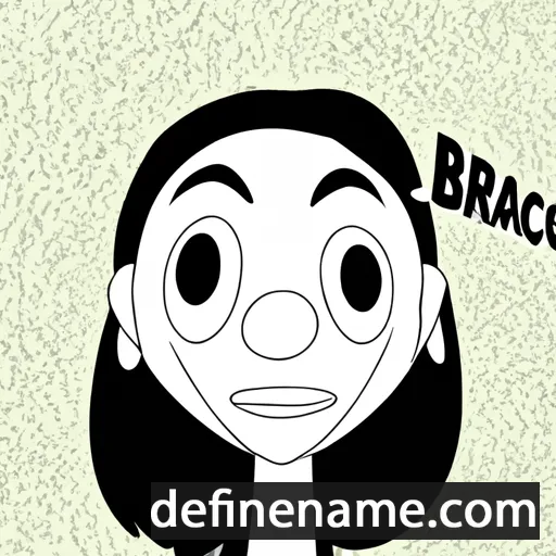 Branca cartoon