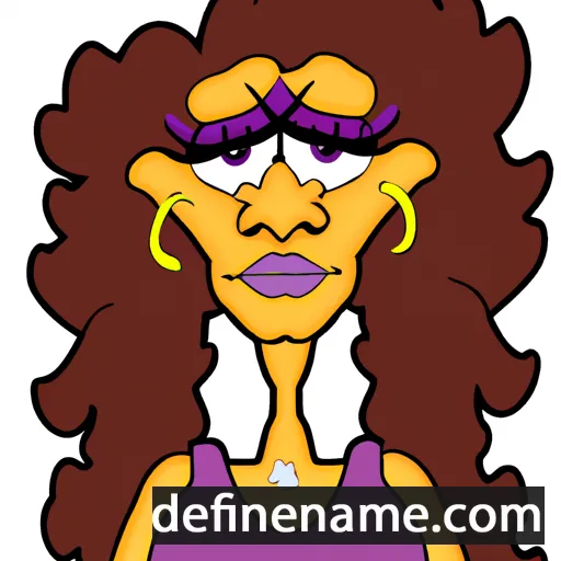 Brandee cartoon