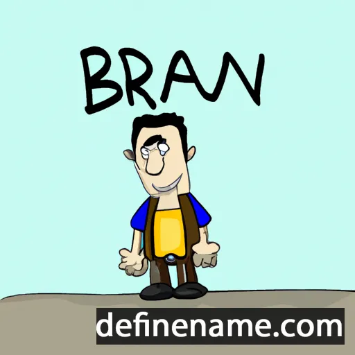 cartoon of the name Branimir