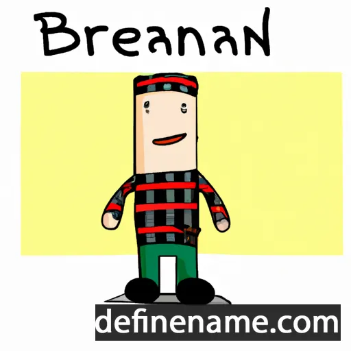 Breandán cartoon