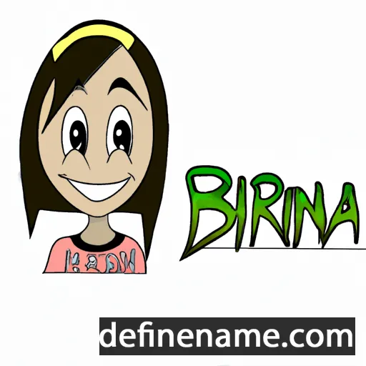 Briana cartoon