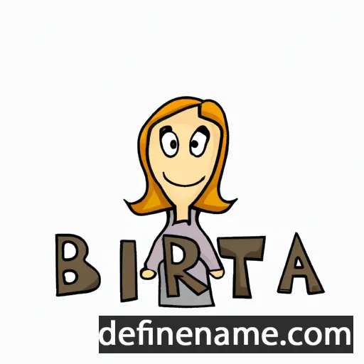 Britta cartoon