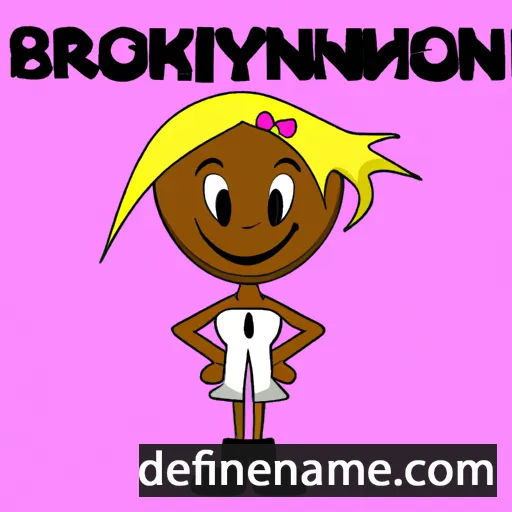 Brooklynn cartoon