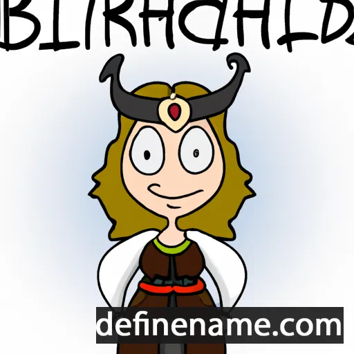 Brünhild cartoon