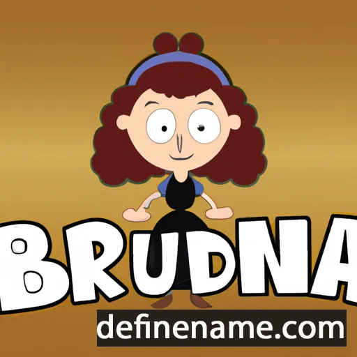 Brunilda cartoon