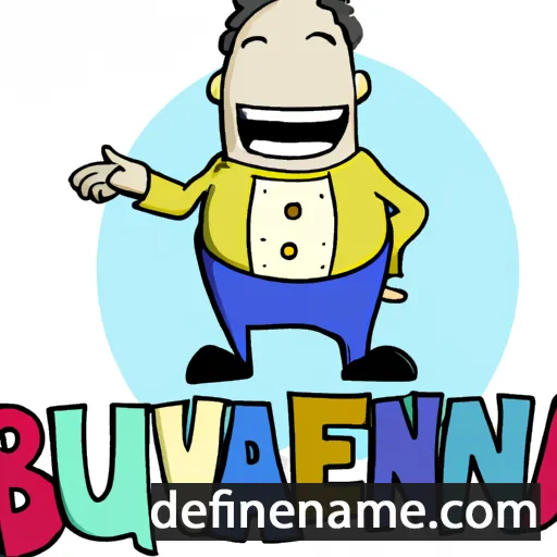 cartoon of the name Buenaventura