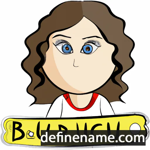 Burcu cartoon