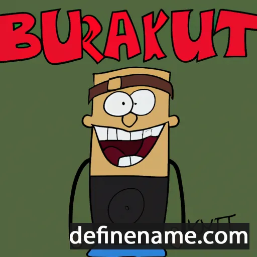 cartoon of the name Burkhart