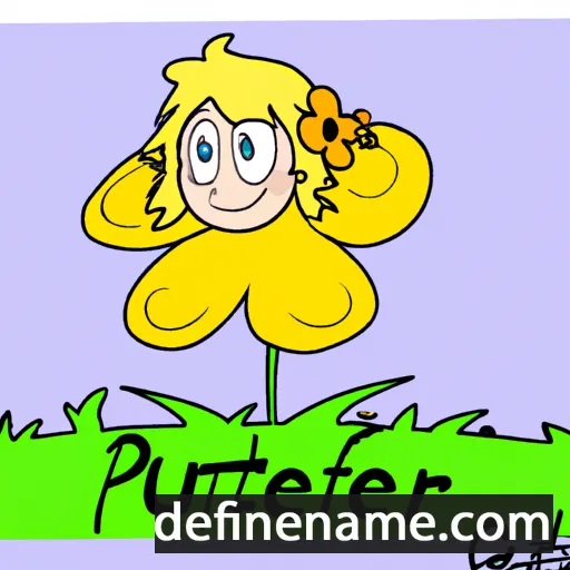 cartoon of the name Buttercup