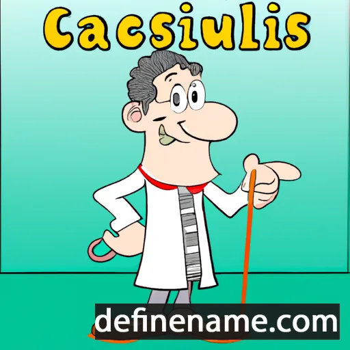 Caelestinus cartoon