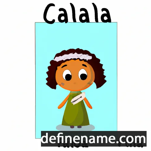 Calafia cartoon