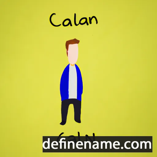 cartoon of the name Callan