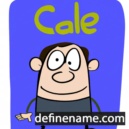 cartoon of the name Calle