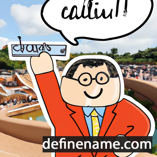 cartoon of the name Callixtus