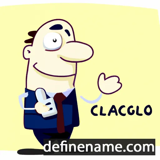 cartoon of the name Calogero