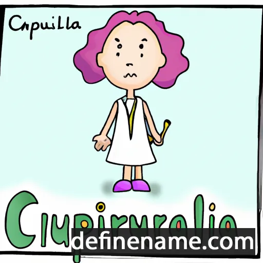 cartoon of the name Calpurnia