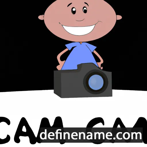 cartoon of the name Cam