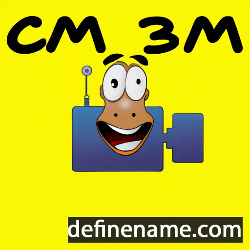 cartoon of the name Cam