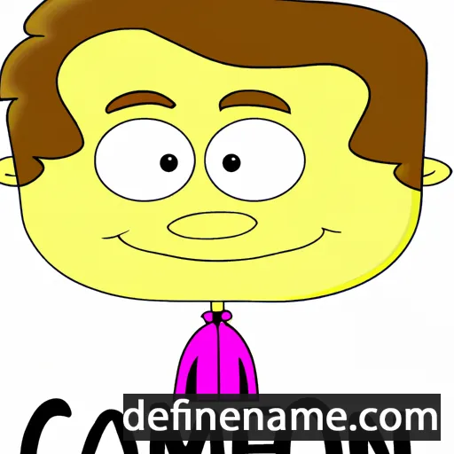 cartoon of the name Cameron