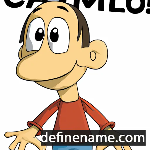 cartoon of the name Camillo