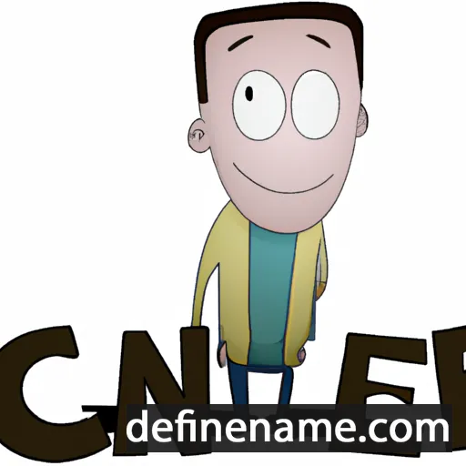 cartoon of the name Caner